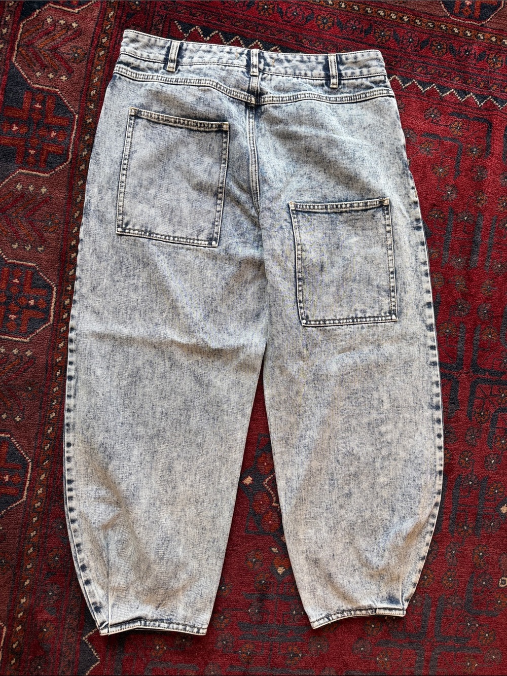 Tibi Brancusi Blue Acid Wash Jeans - Picture 5 of 6